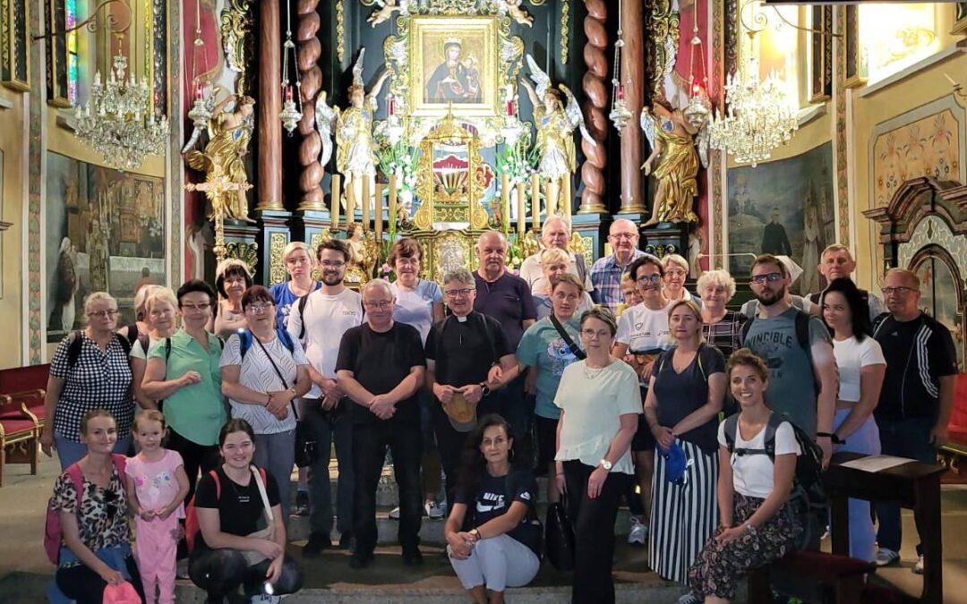 Parafialna pielgrzymka do&nbsp;Rychwałdu